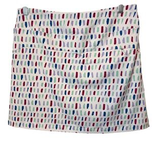 Cutter & Buck Womens Anna Printed‎ Knit Skort CB DryTec UPF 50+ Activewear Large